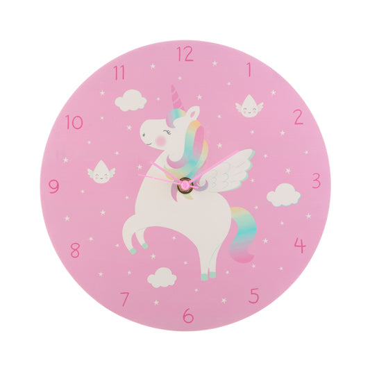 childrens unicorn clock