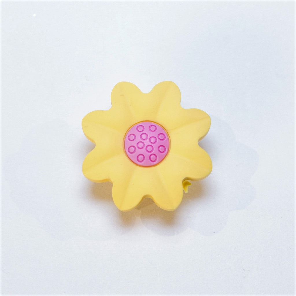 children's yellow sunflower door knob